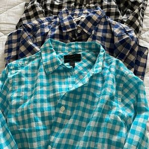 J CREW gingham shirt
